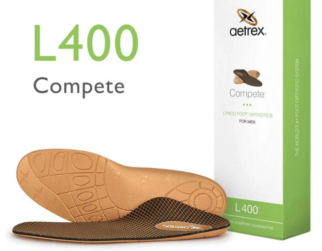 Aetrex Compete Orthotic 400 series Mens