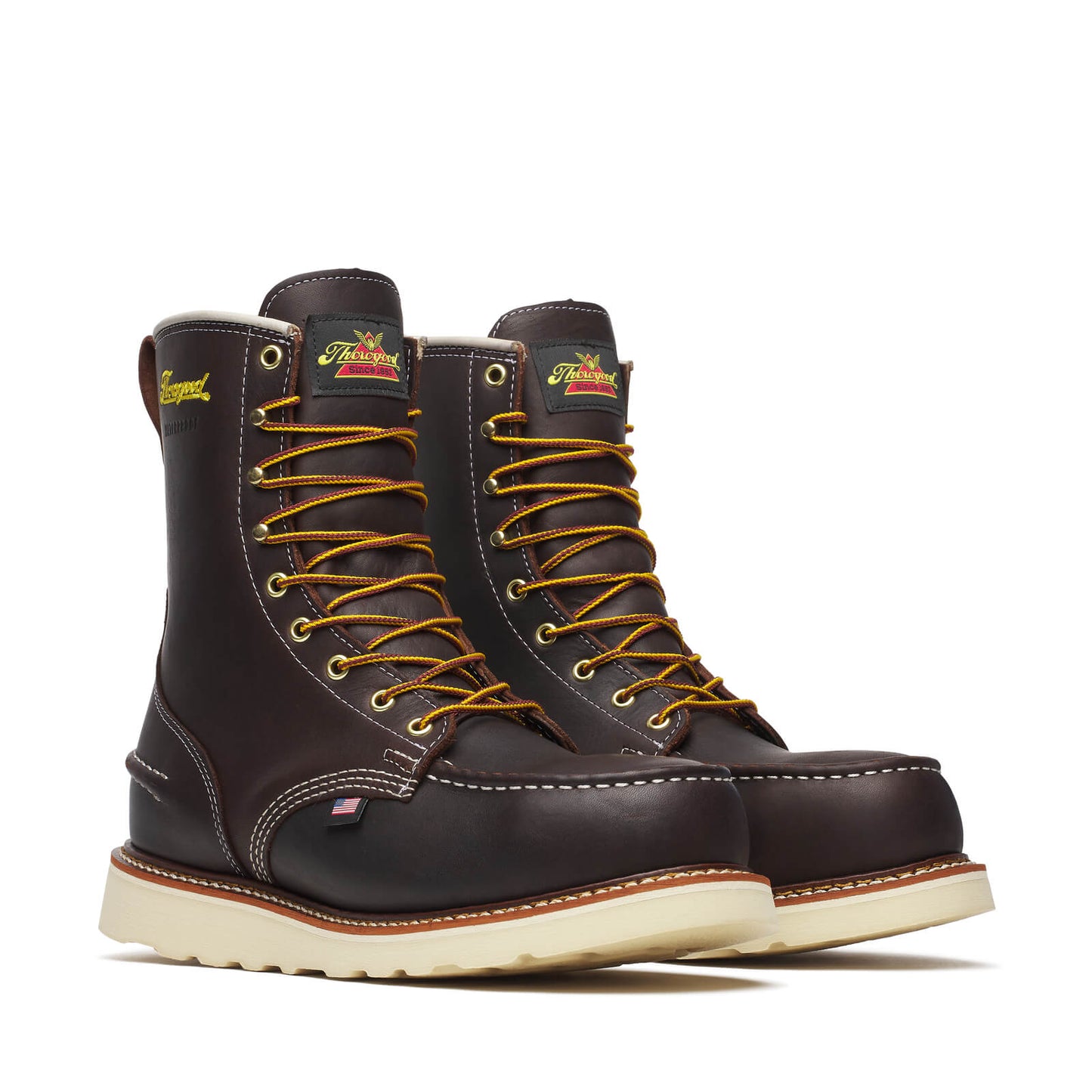 Thorogood 1957 Series – WaterprooBriar Pitstop Moc Toe – MAXWear Wedgef – 8″