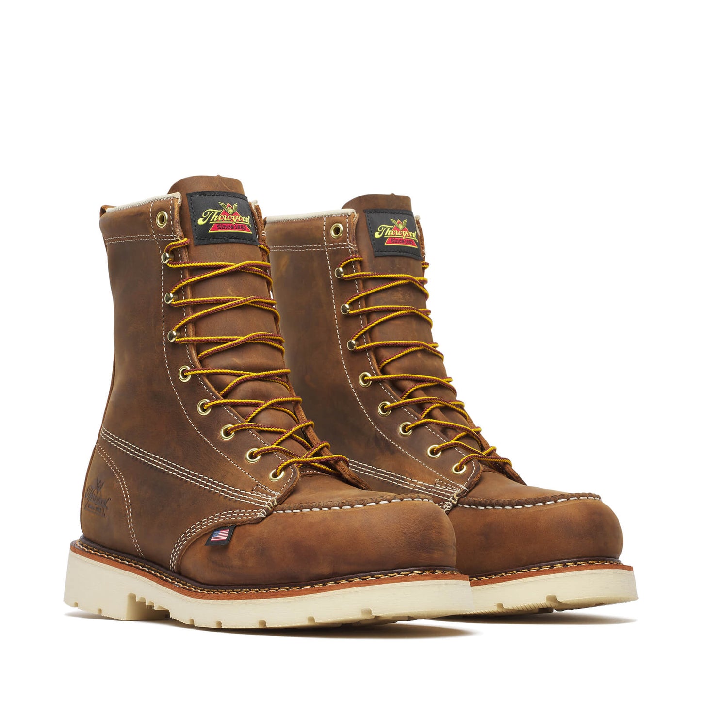 Thorogood American Heritage – 8″ Trail Crazy Horse Safety Toe – Moc Toe MAXWear90