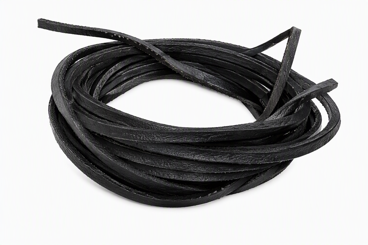 Black Leather Laces