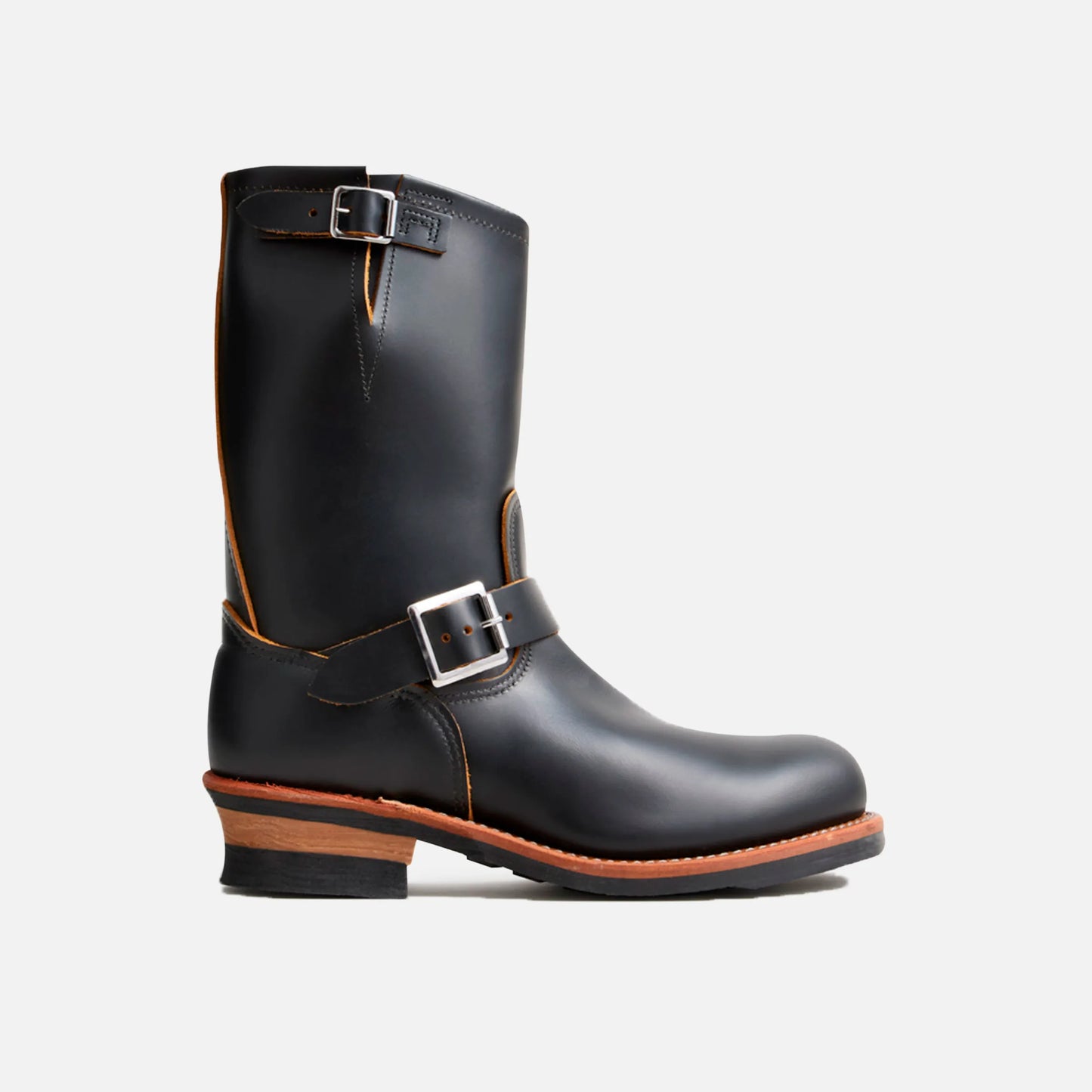 Red Wing Men's Engineer Boot in Black Klondike 2966