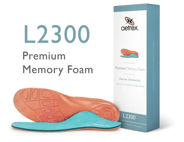 Aetrex Premium Memory Foam Orthotics