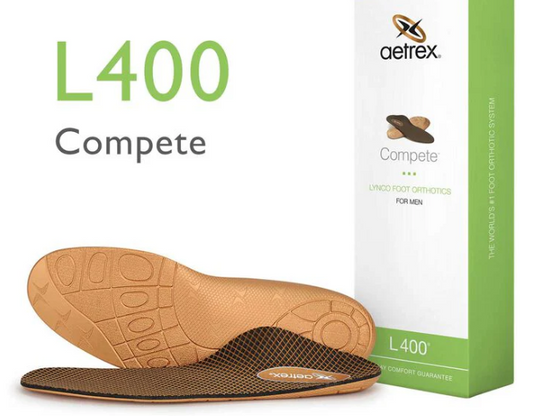 Aetrex Compete Orthotic 400 series Mens