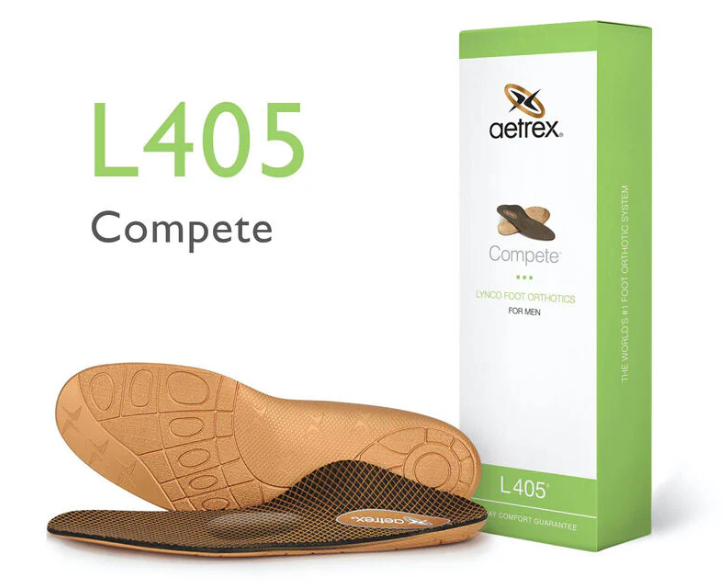 Aetrex Compete Orthotic 405 series Mens