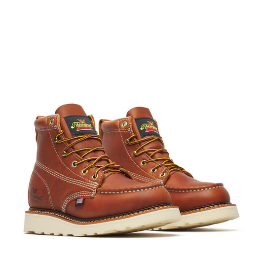 Thorogood Women’s American Heritage – 6″ Tobacco Moc Toe