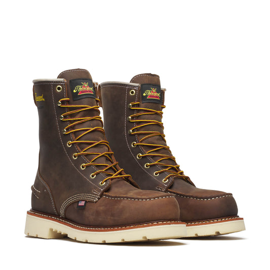 Thorogood 1957 Series – WP 8″ Crazy Horse Steel Moc Toe 90
