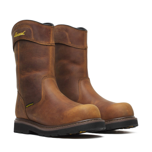 Thorogood Jobsite Series – 11″ Crazy Horse Waterproof Safety Toe