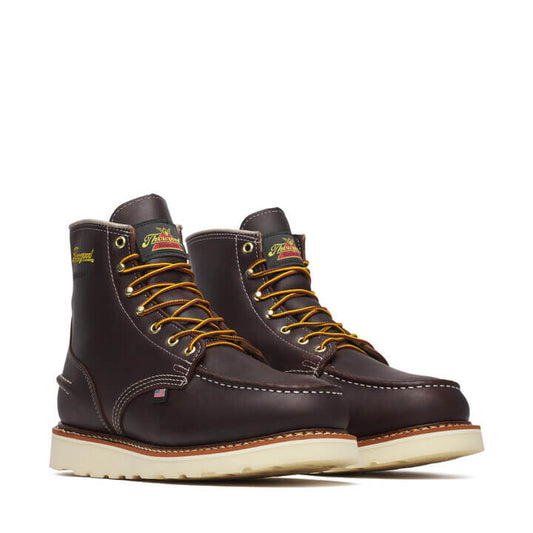 Thorogood 1957 Series – Waterproof – 6″ Briar Pitstop Moc Toe – MAXwear Wedge