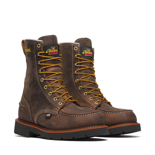 Thorogood 1957 Series – Waterproof – 8″ Crazy Horse Moc Toe – MAXWear90