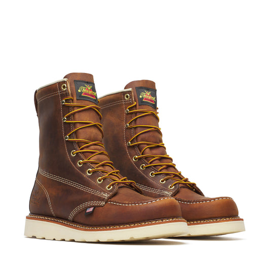 Thorogood American Heritage – 8″ Trail Crazy Horse Moc Toe – MAXWear Wedge