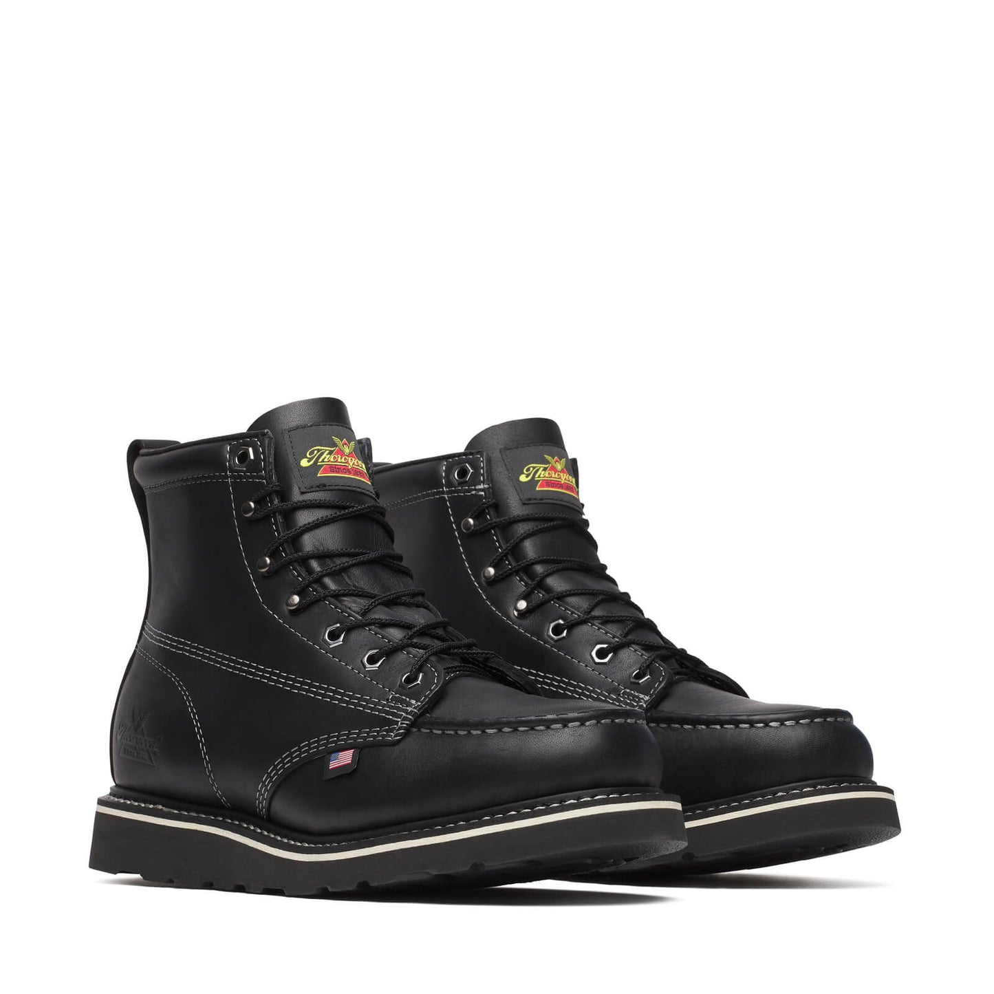 Thorogood MIDNIGHT SERIES 6″ Black Moc Toe