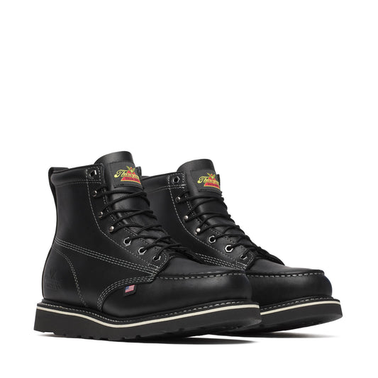 Thorogood MIDNIGHT SERIES 6″ Black Moc Toe
