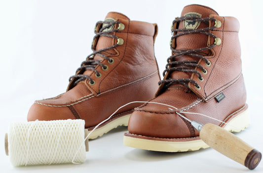 Moc Toe Stitching