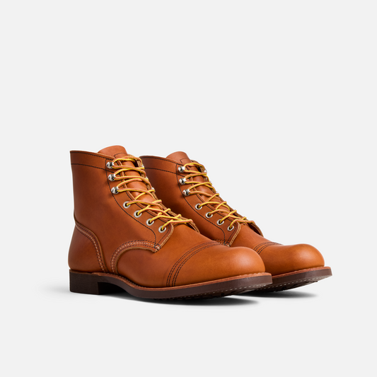 Red Wing Iron Ranger Men's 6-Inch Boot in Oro Legacy Leather 8000