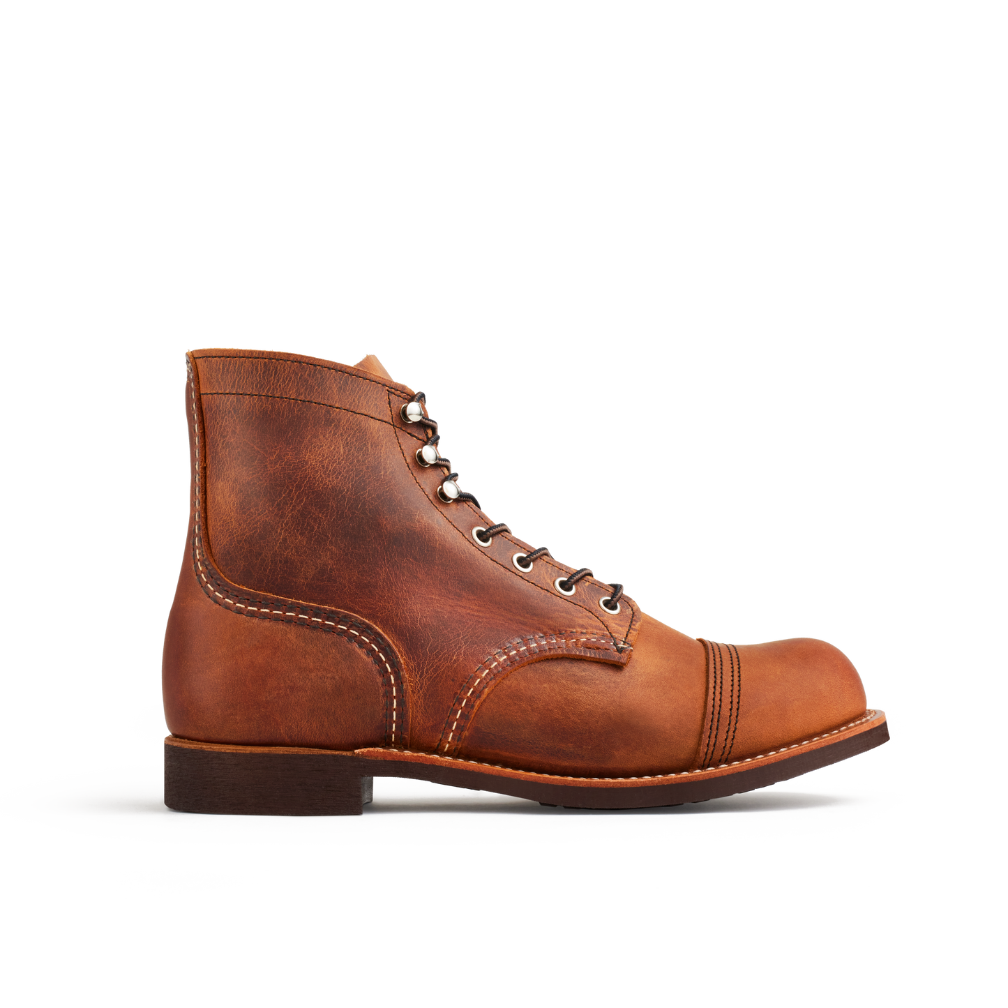 Red Wing Iron Ranger Men's 6-Inch Boot in Copper Rough and Tough 8085