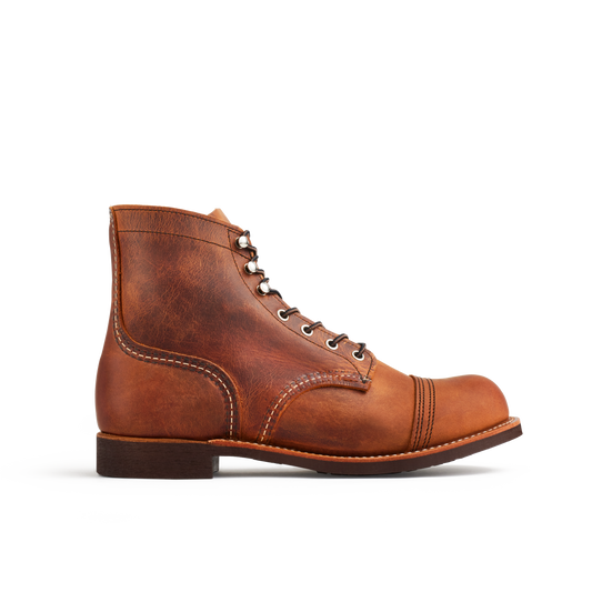 Red Wing Iron Ranger Men's 6-Inch Boot in Copper Rough and Tough 8085