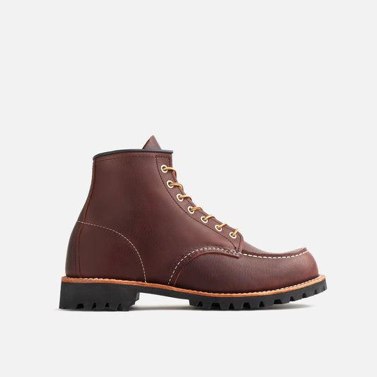 Red Wing Men's Roughneck 6-Inch Boot in Briar Oil Slick Leather 8146
